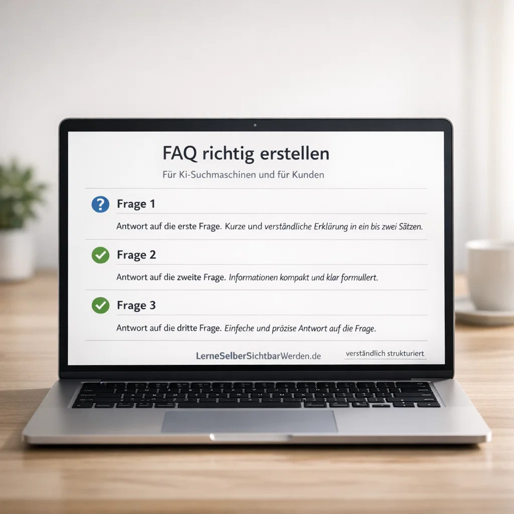 faq für menschen suchmaschinen und ki erstellen
