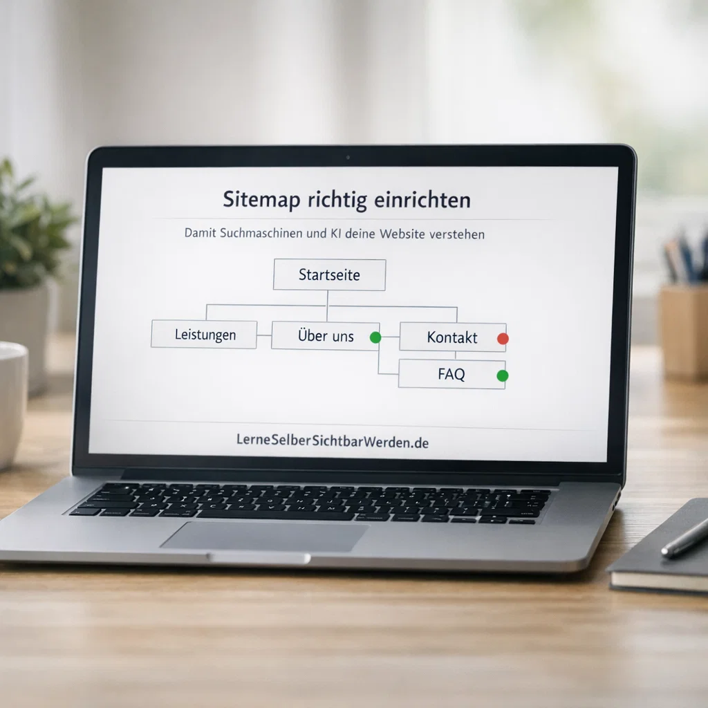 sitemap für suchmaschinen und ki richtig einrichten