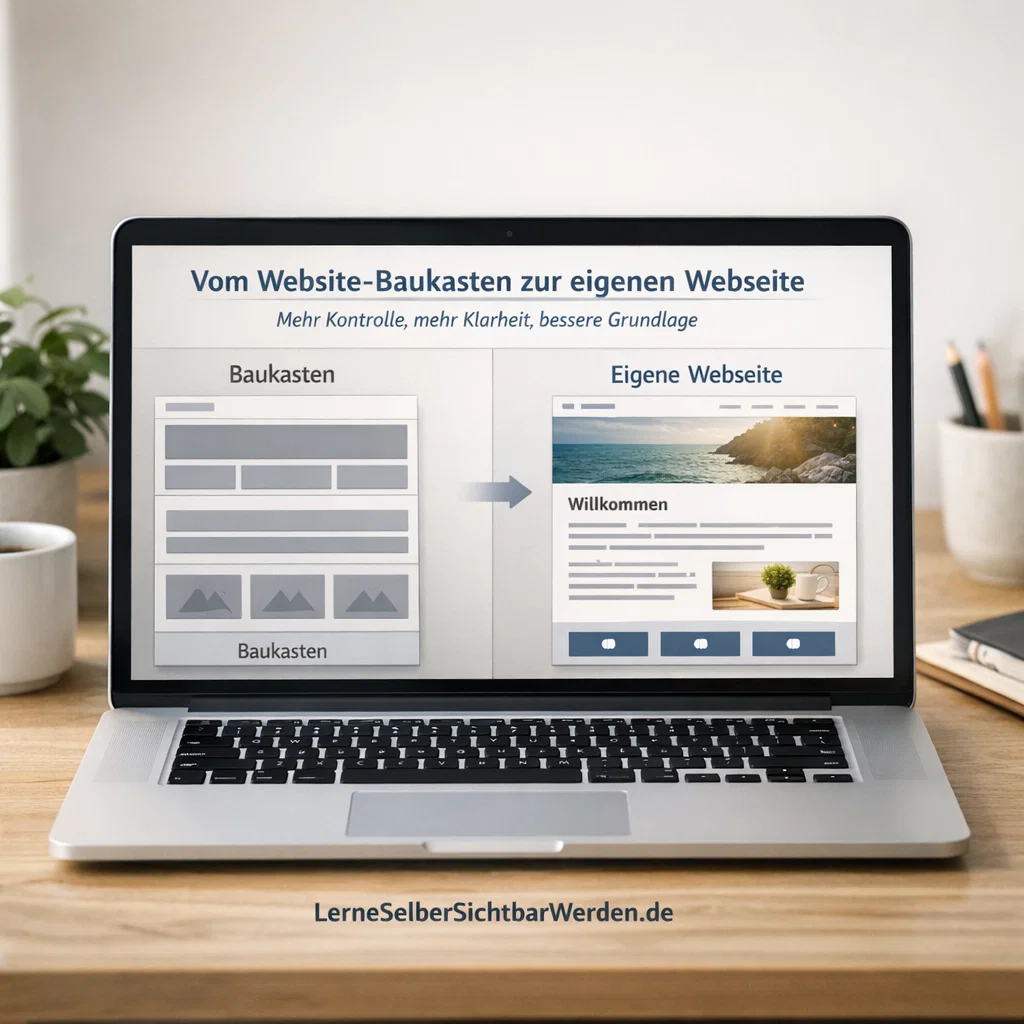 Vom Webbaukasten zur eigenen Webseite